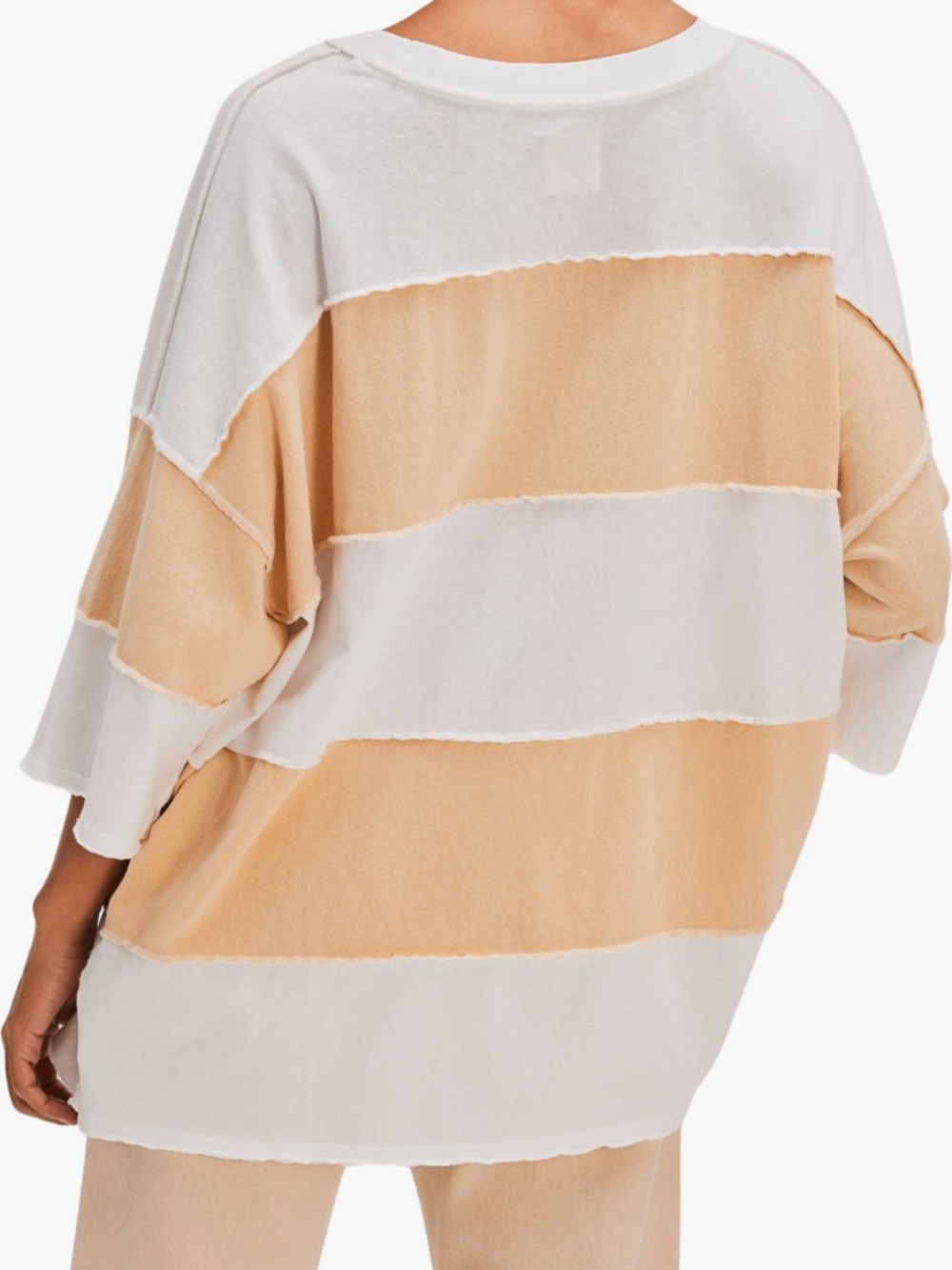 We The Free Oversized Striped Tee - Picture 2 of 7